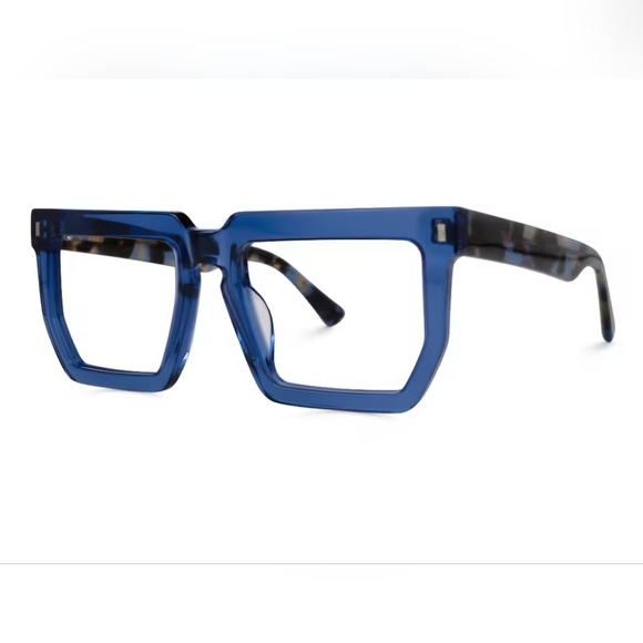 Royal Blue Fashion Glasses - Picture 2 of 3
